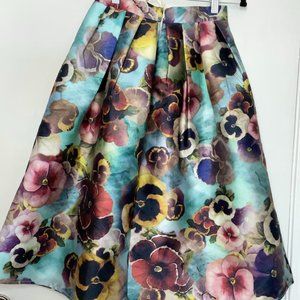Vintage Floral Skirt